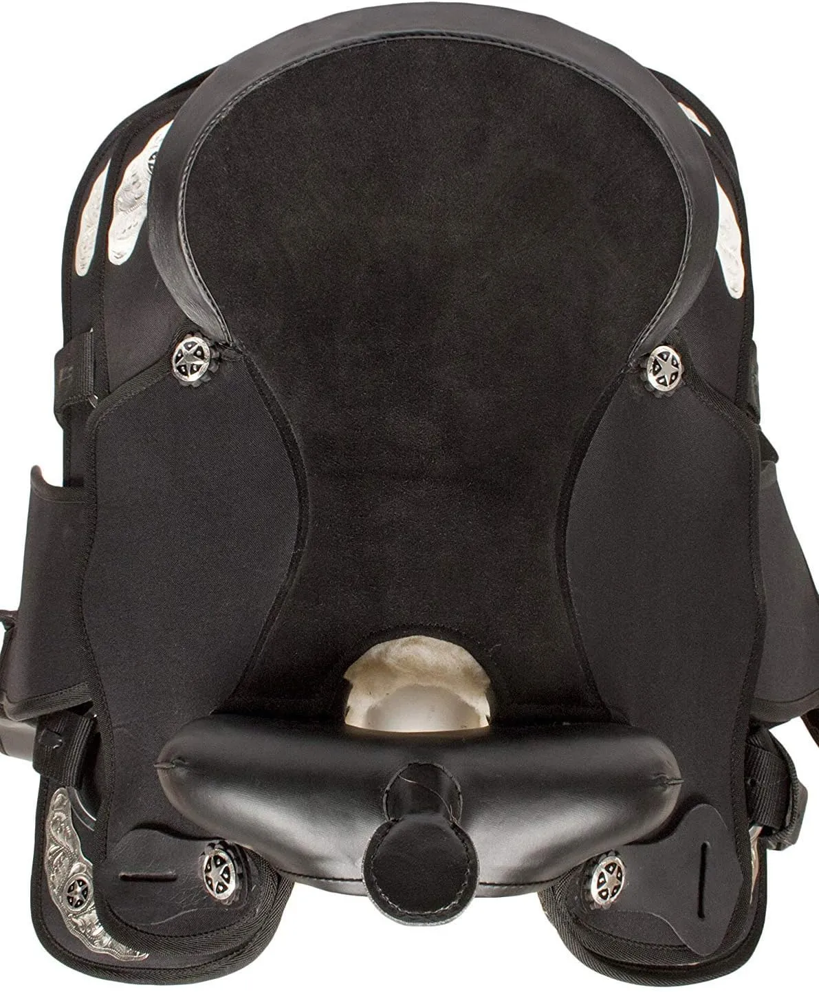 Western Barrel Racing Handmade Synthetic Cordura Horse Saddle Lightweight Trail Tack Equestrian Get Matching Headstall, Breastplate & REINS Size 10"-18" inches Seat Available, FRI30