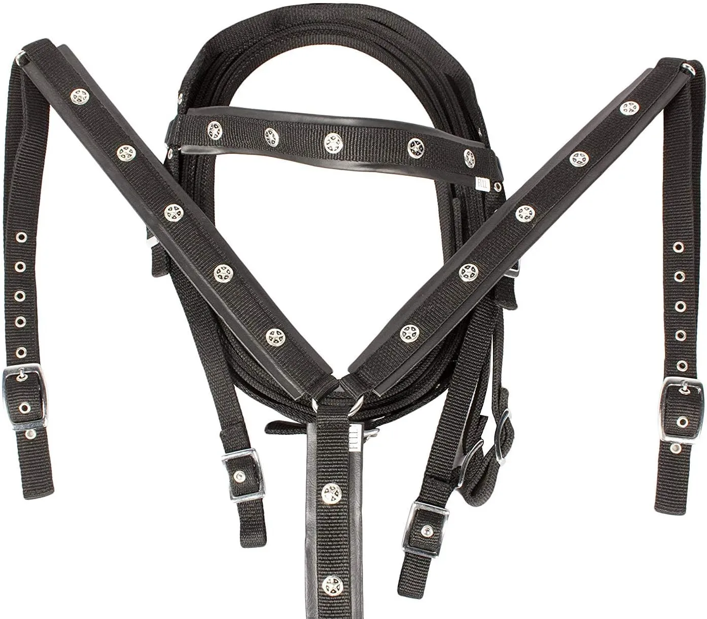 Western Barrel Racing Handmade Synthetic Cordura Horse Saddle Lightweight Trail Tack Equestrian Get Matching Headstall, Breastplate & REINS Size 10"-18" inches Seat Available, FRI30