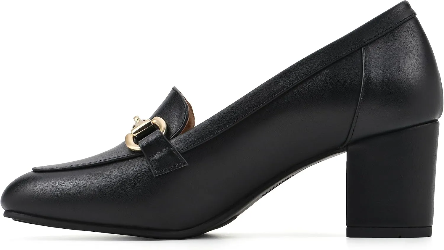 WHITE MOUNTAIN Women's Shoes Freehold Block Heel Loafer