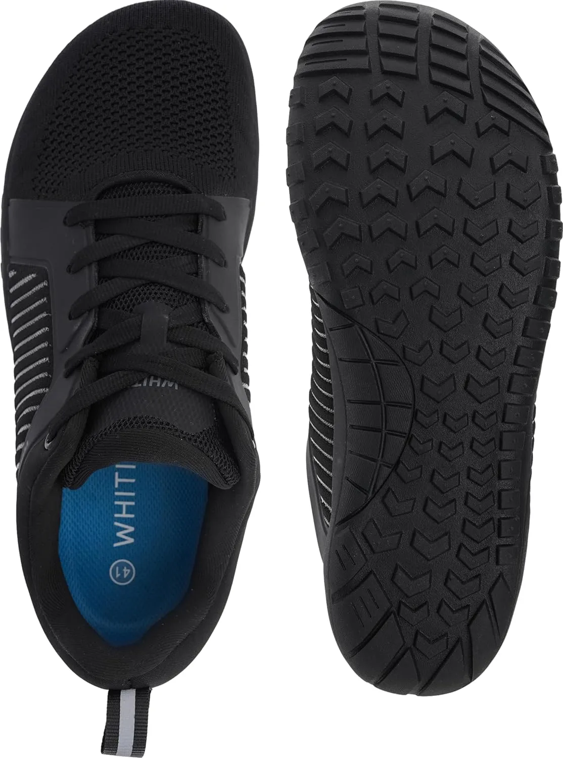 WHITIN Men's Barefoot Trail-Running Shoes | Wide Toe-Box | Zero-Drop Sole | Optimal Traction