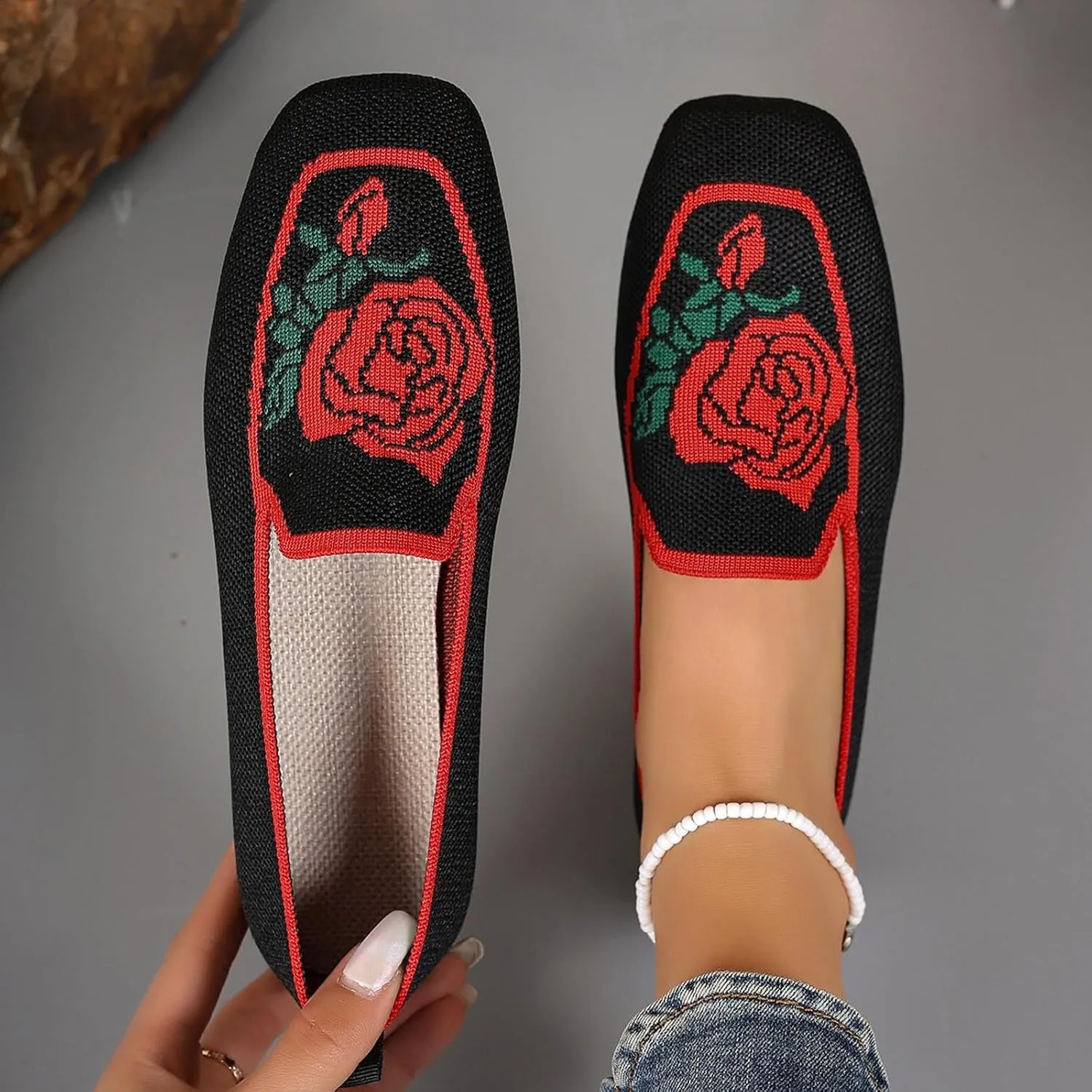 Women's Flats Shoes Comfortable Dressy Pointed Toe Washable Ballet Flat