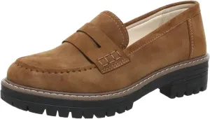 Womens Loafers Platform Chunky Penny Loafer Lug Sole Comfortable Slip On Work Office Business Orthopedic Casual Dressy Shoes Arch Support Round Toe Walking Shoe for Daily Wear