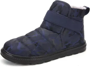 Womens Snow Boots 2024 Fully Fur Lined Slip On Ankle Booties Causal Thickening Warm Outdoor Walking Boots Shoes