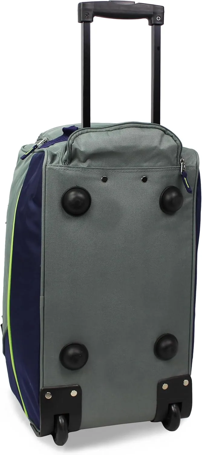 World Traveler Hipack 20-inch Carry-on Sports Rolling Duffel Bag with Shoe Pocket