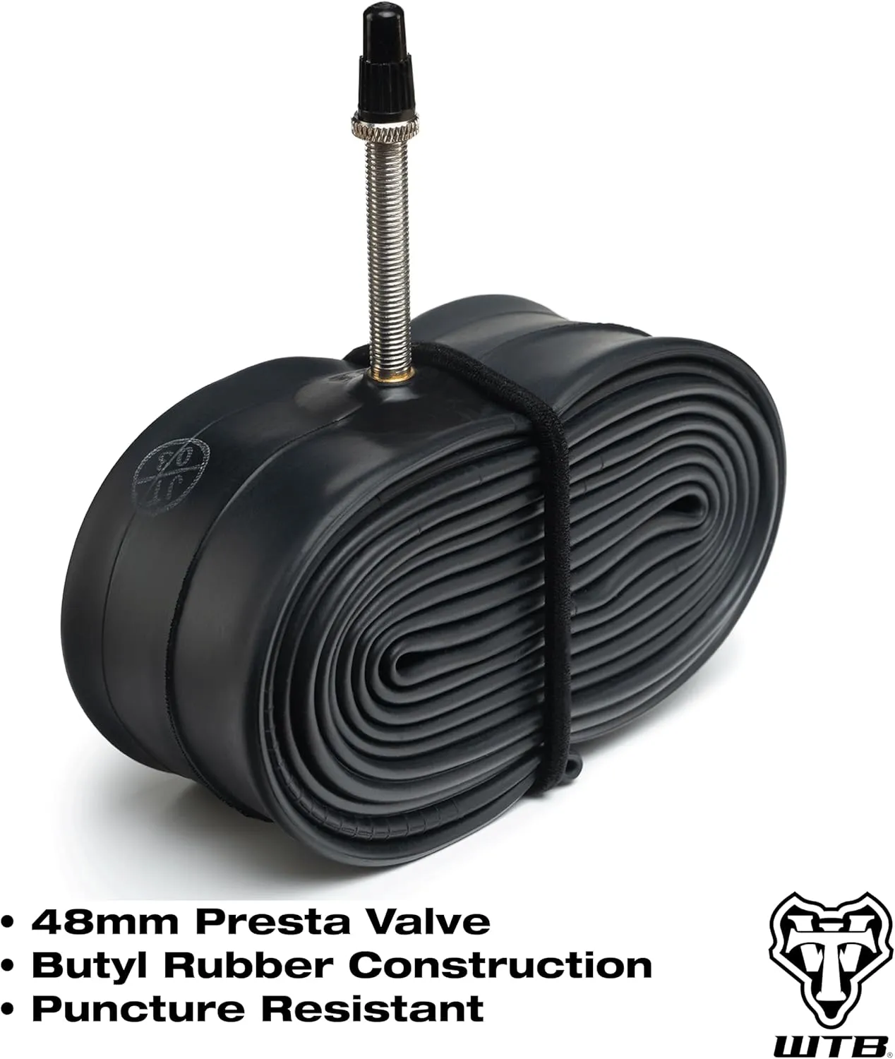 WTB Presta 700c Gravel and Road Bike Inner Tube, Available with 33mm or 48mm Valve, Bike Inner Tube, Durable and Lightweight