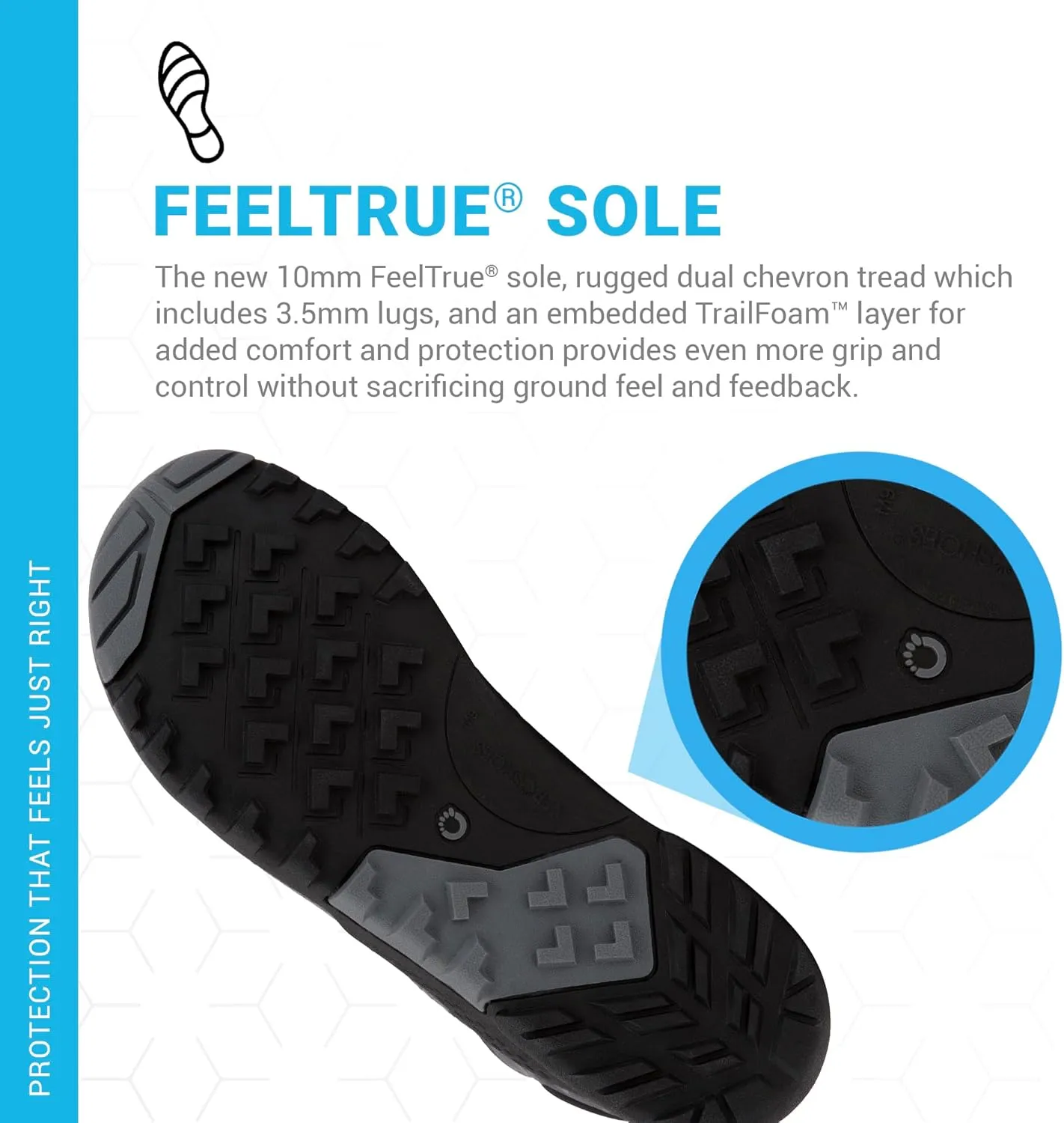 Xero Shoes Barefoot Hiking Shoes for Men | Xcursion Fusion Waterproof Hiking Boots | Zero Drop Shoes for Men, Wide Toe Box, Minimalist