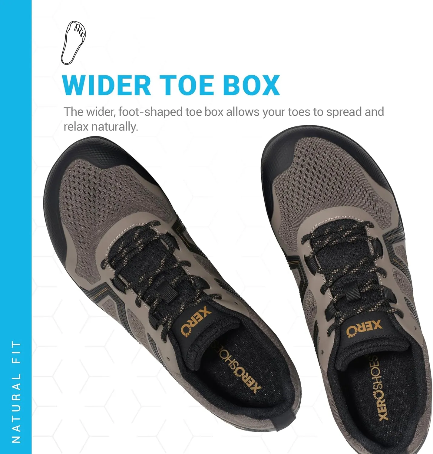 Xero Shoes Men's Mesa Trail II Barefoot Trail Run Shoe