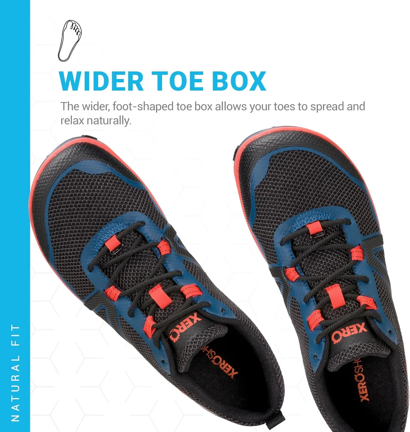 Xero Shoes Men's Scrambler Low Barefoot Trail Run Shoe