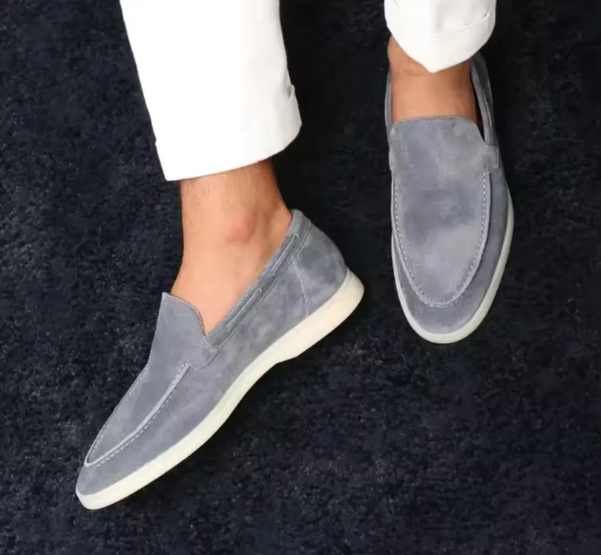 Yacht Loafers Grey